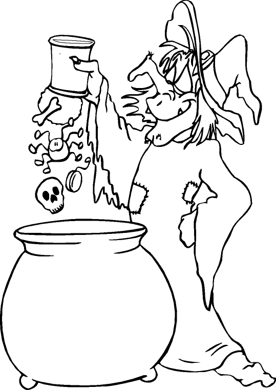 Halloween coloring pages