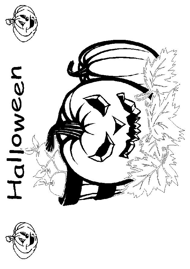 Halloween coloring pages