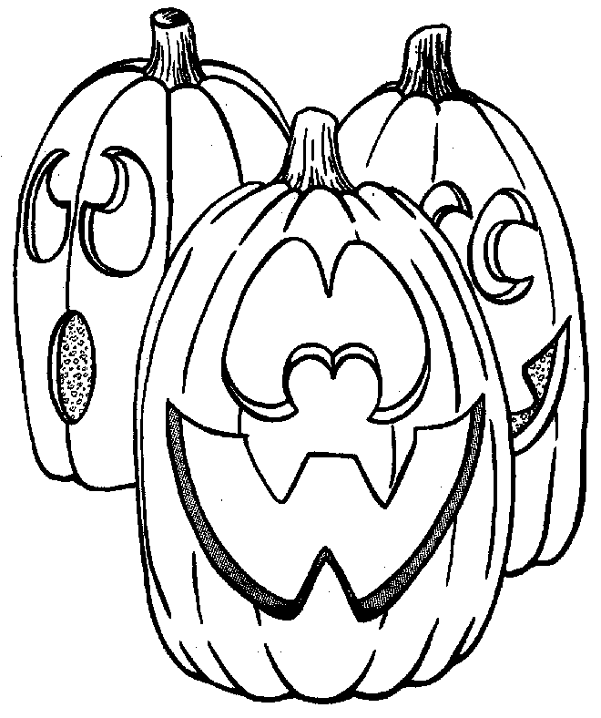 Halloween coloring pages