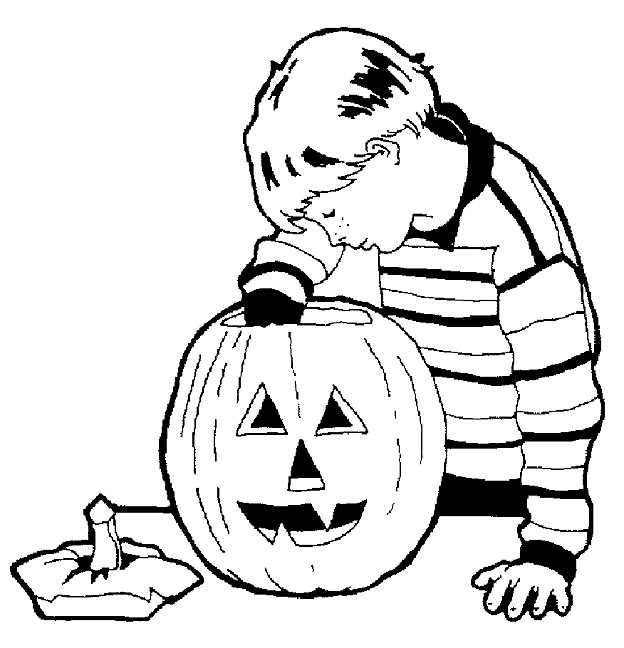 Halloween coloring pages