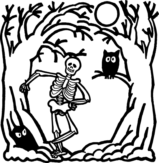 Halloween coloring pages