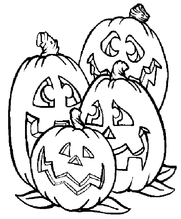 Halloween coloring pages