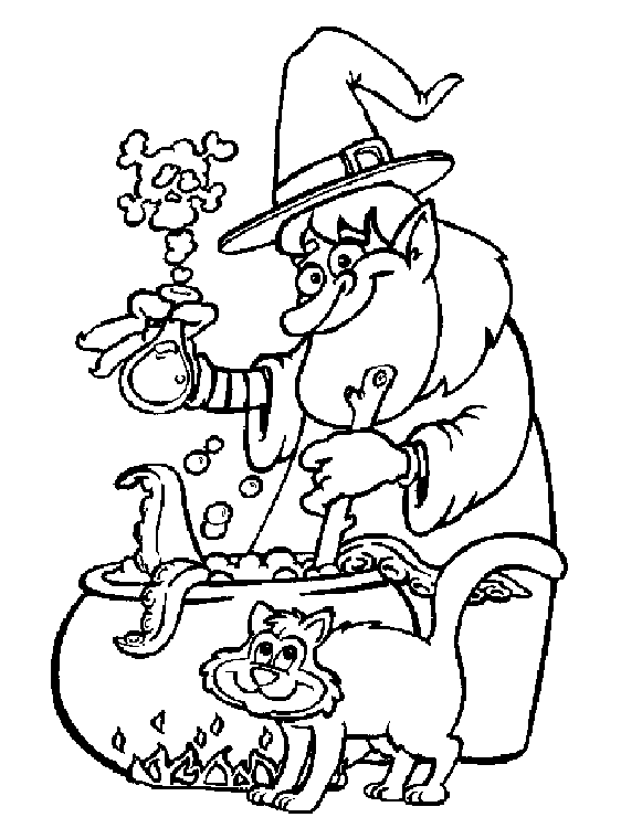 Halloween coloring pages