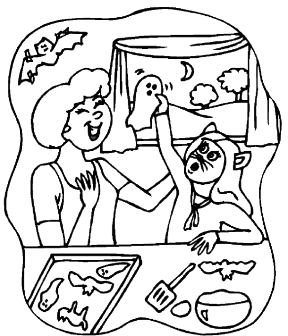 Halloween coloring pages