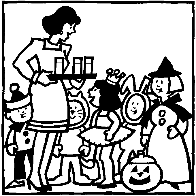 Halloween coloring pages