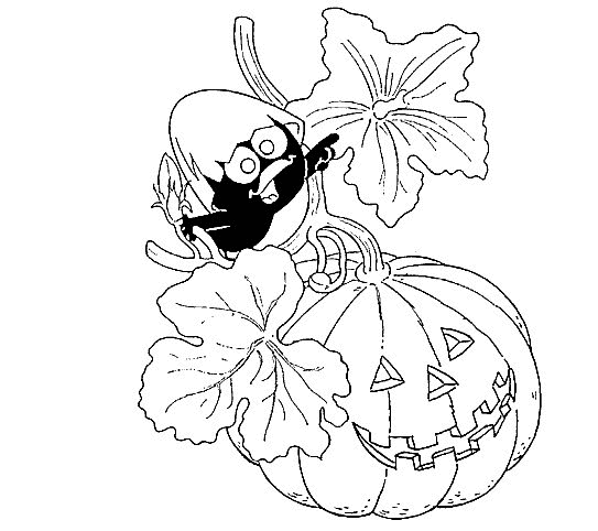 Halloween coloring pages