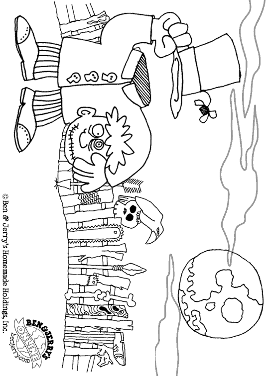 Halloween coloring pages