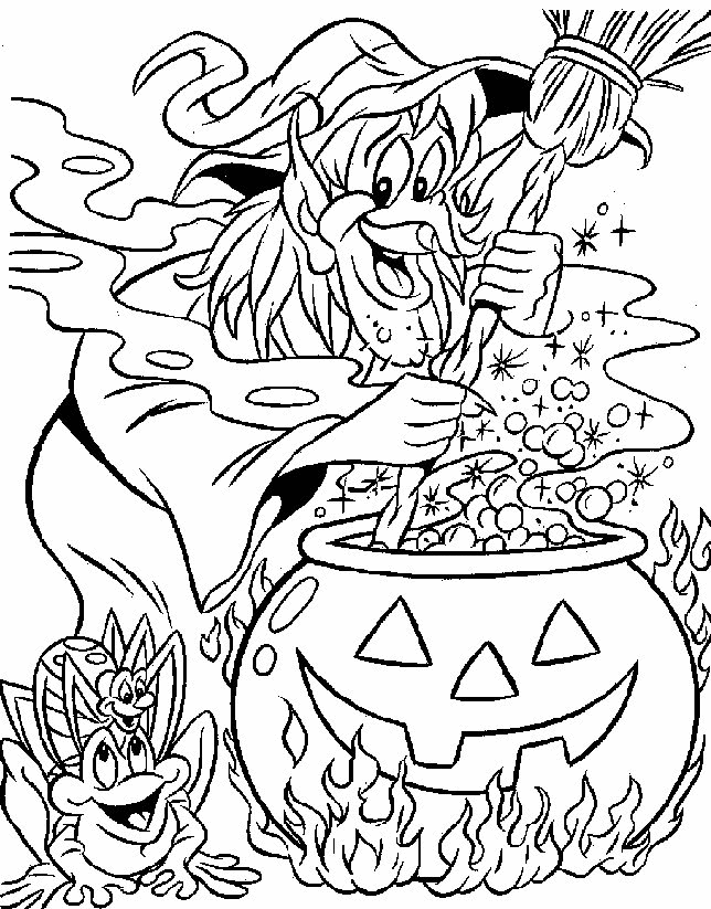 Halloween coloring pages