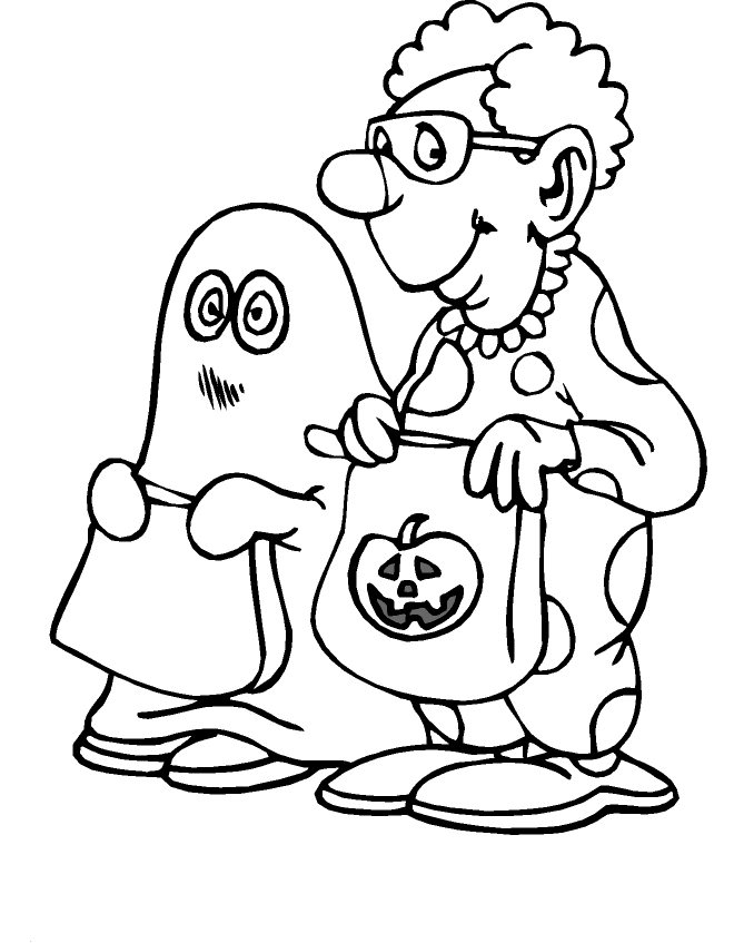 Halloween coloring pages