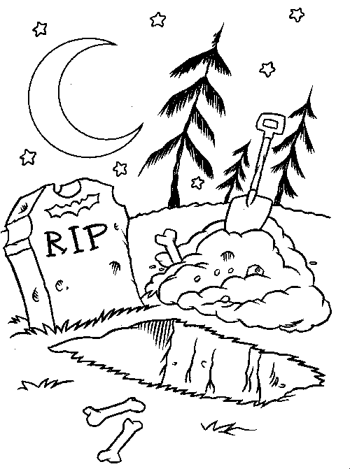Halloween coloring pages