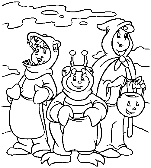 Halloween coloring pages