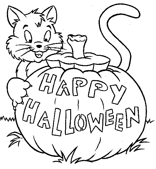 Halloween coloring pages