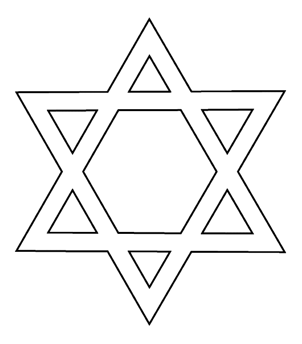 Hannukah coloring pages