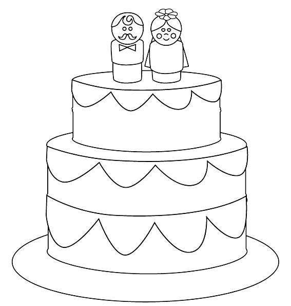 Marry coloring pages