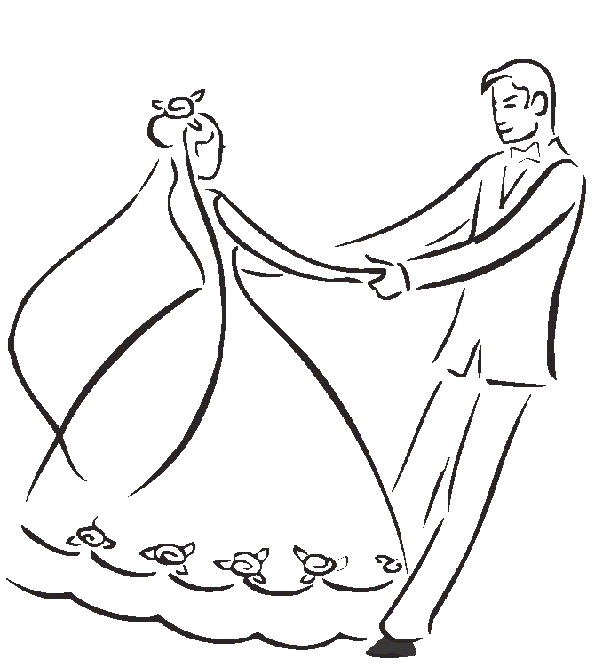 Marry coloring pages