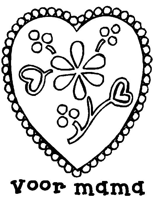 Motherday coloring pages