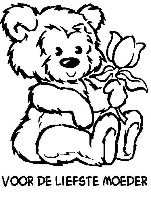 Uitgelezene Coloring Page Holiday Coloring Page Motherday | PicGifs.com JN-04