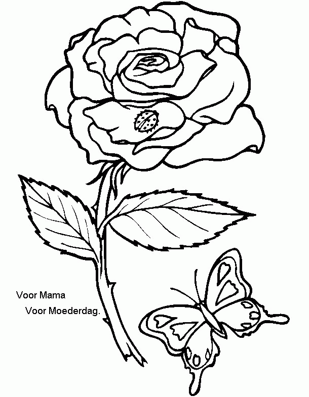 Motherday coloring pages