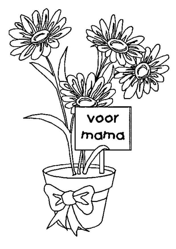 Motherday coloring pages