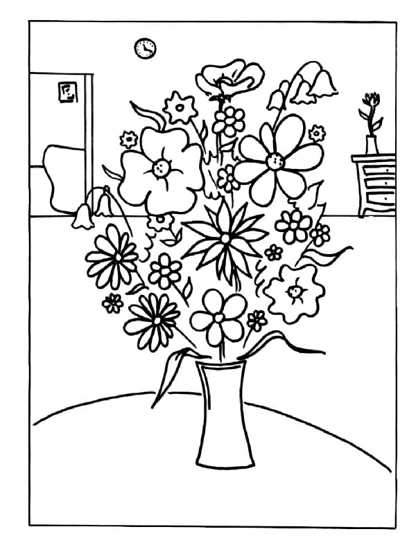 Motherday coloring pages