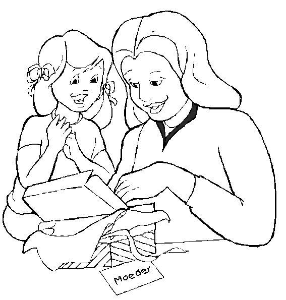 Motherday coloring pages