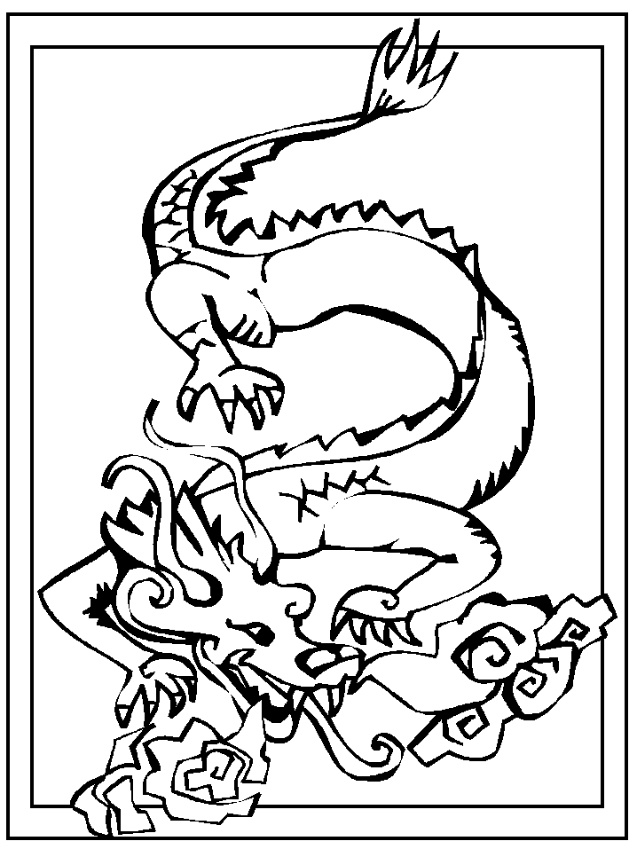 New year coloring pages