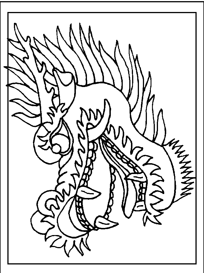 New year coloring pages