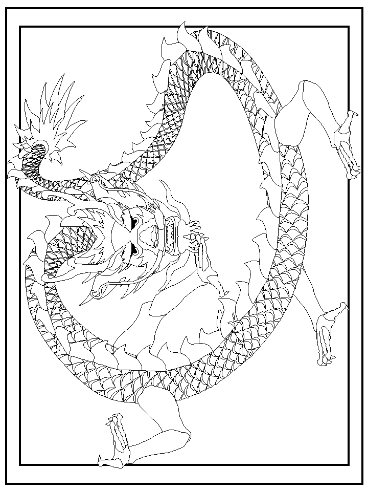 New year coloring pages