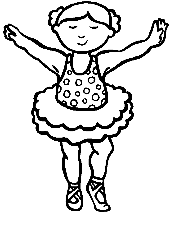 Ballet coloring pages