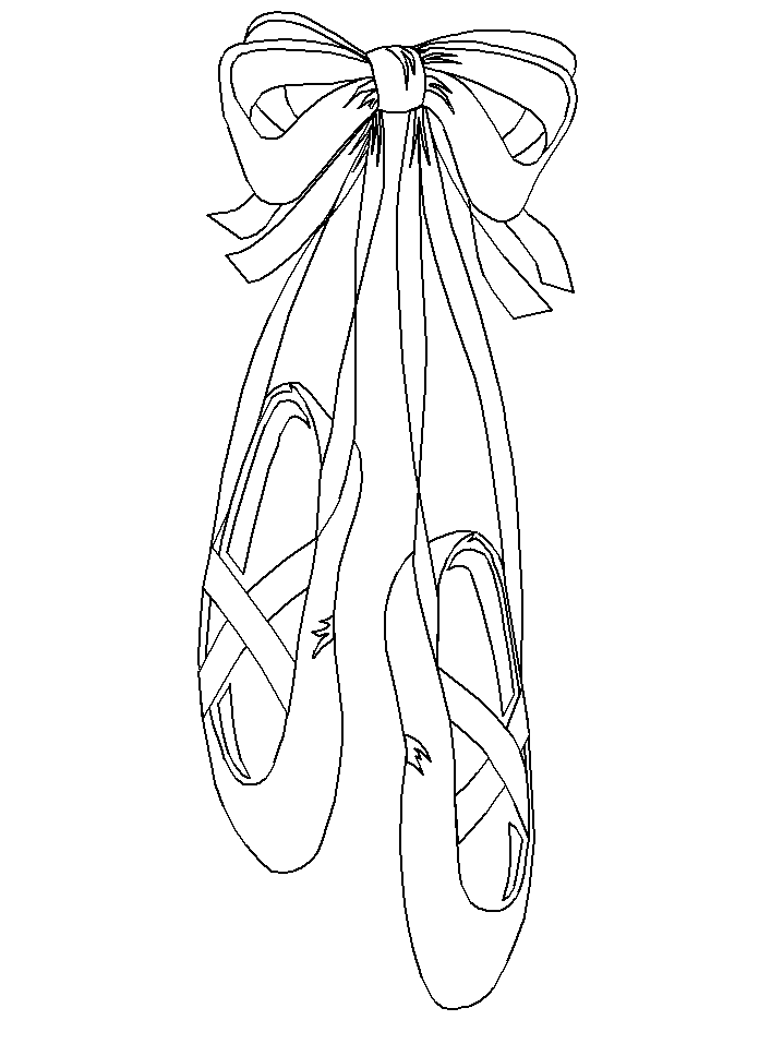 Ballet coloring pages