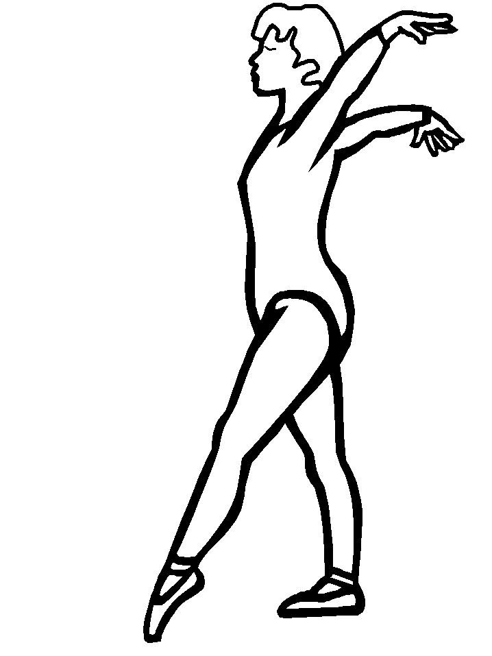 Ballet coloring pages