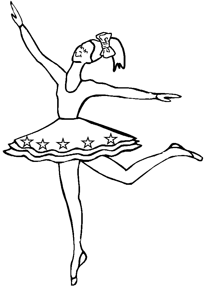 Ballet coloring pages