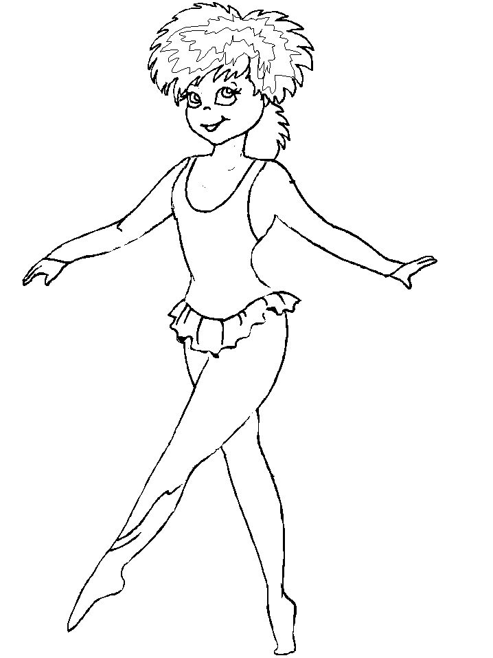 Ballet coloring pages
