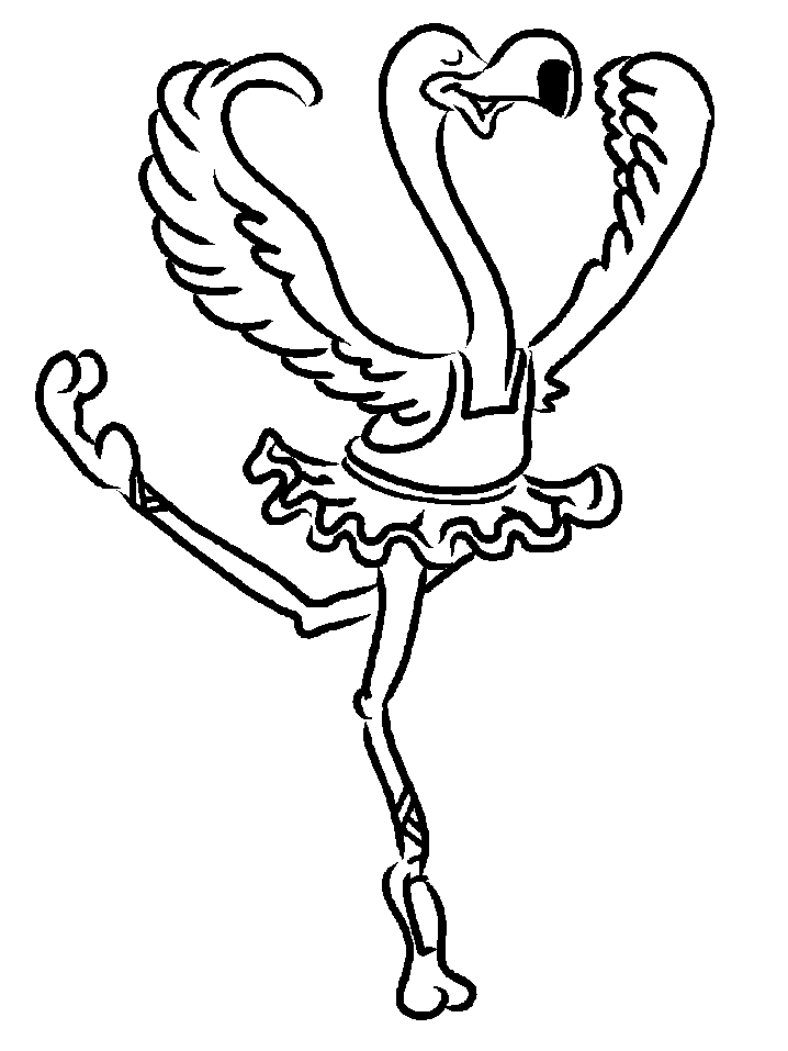 Ballet coloring pages