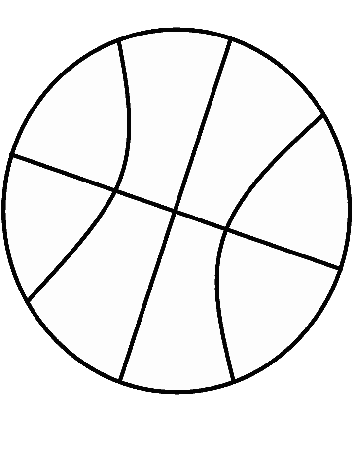 Basketball coloring pages