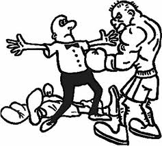 Boxing coloring pages