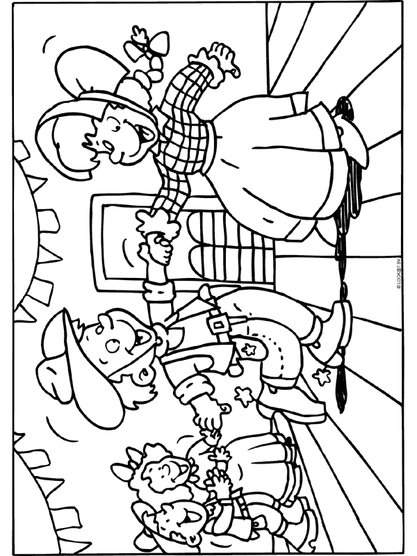 Dance coloring pages