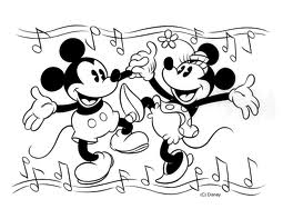 Dance coloring pages