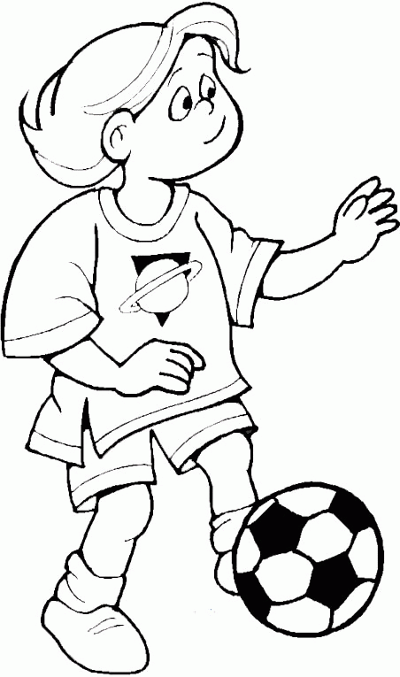 Football coloring pages