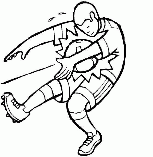 Football coloring pages