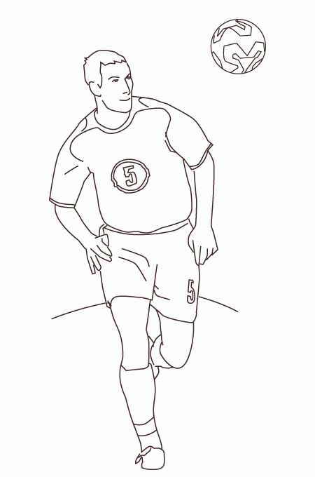 Football coloring pages