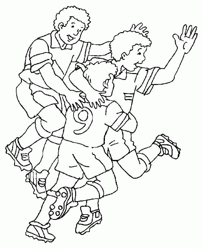 Football coloring pages