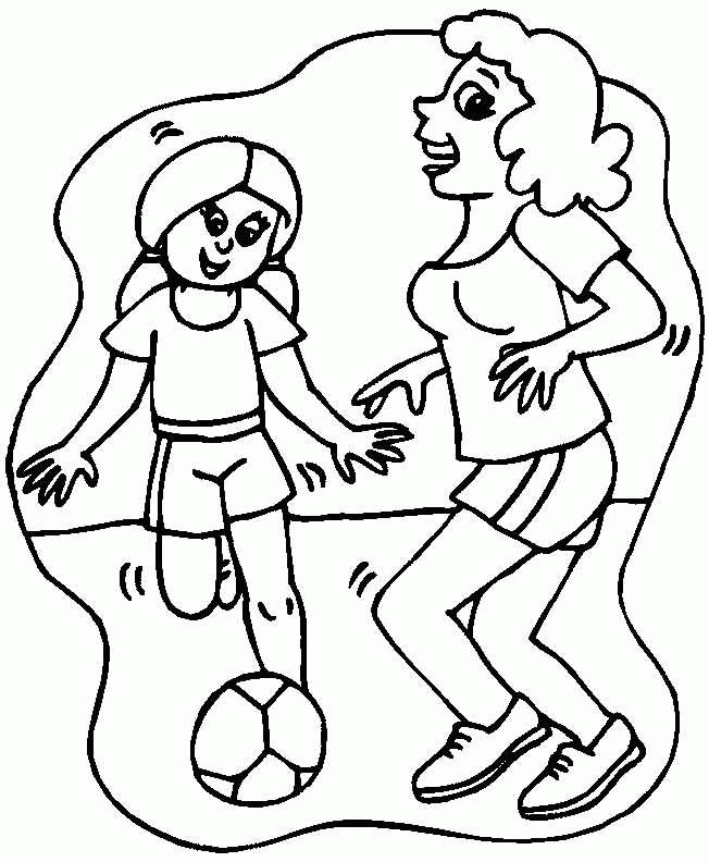 Football coloring pages