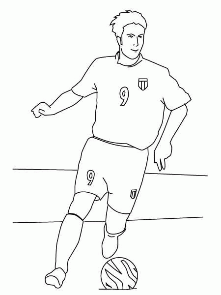Football coloring pages