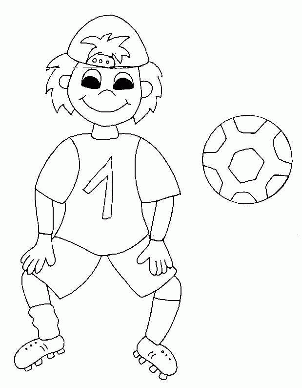 Football coloring pages