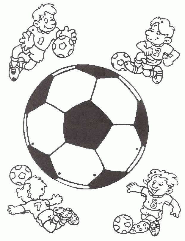 Football coloring pages