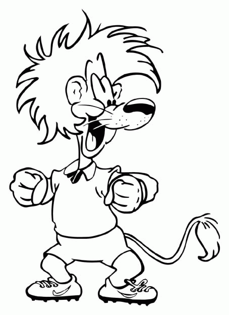 Football coloring pages
