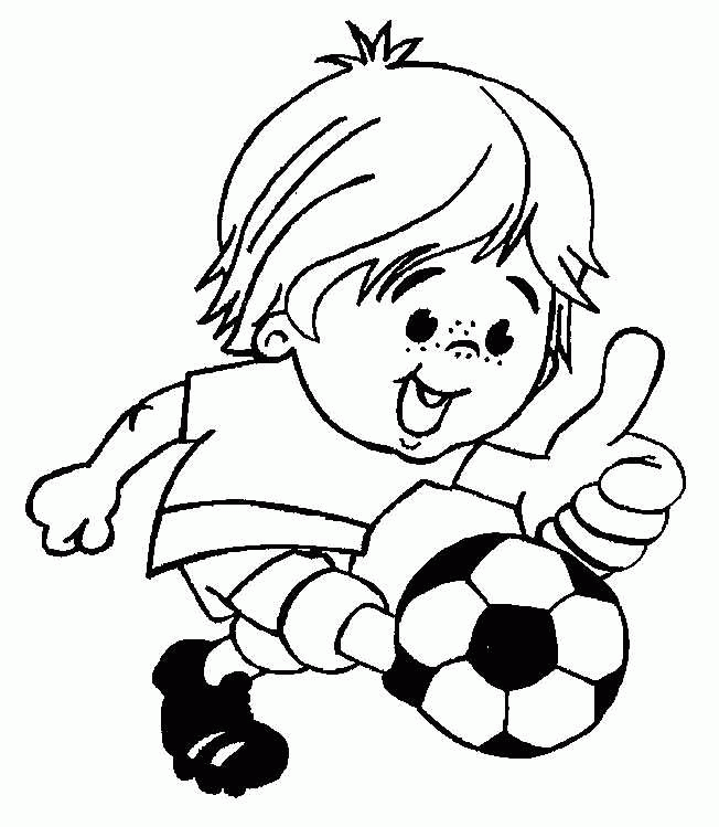 Football coloring pages