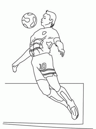 Football coloring pages