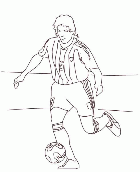 Football coloring pages